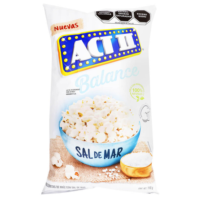Palomitas ACT II Sal De Mar (bolsa)