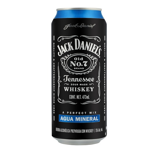Whisky & Agua Mineral Jack Daniels