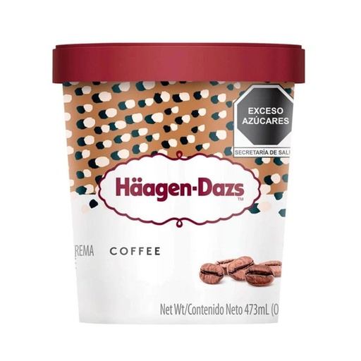 Helado de Café Haagen Dazs (473ml)