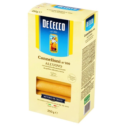 Pasta Con Huevo Canelon (caja)